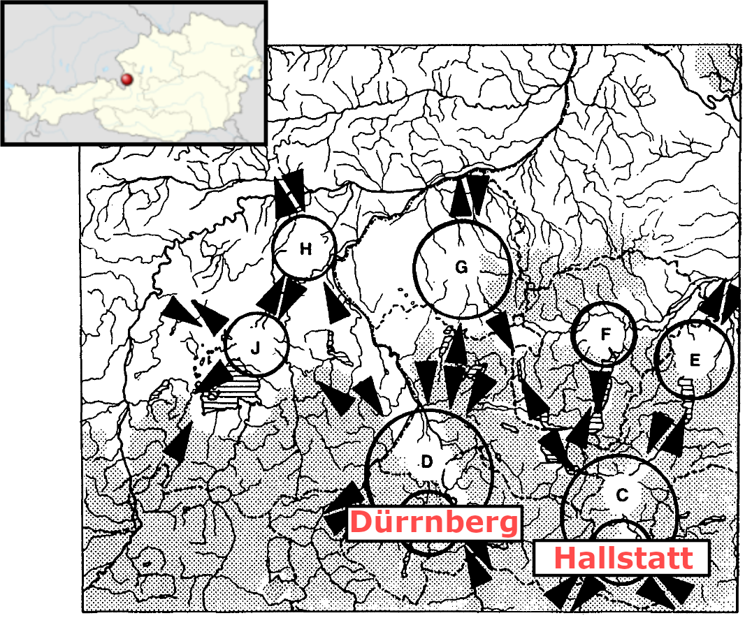 Stoellner2003_Fig39-Inn-Salzach-area-salt-mining-centres-and-hinterlands.png